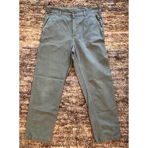 Carhart WIP Wesley Pant Green Olive 34 x 32 Workwear Military